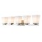 Z-Lite Darcy 5 Light Vanity, Brushed Nickel & Etched Opal 1939-5V-BN - alternate 1